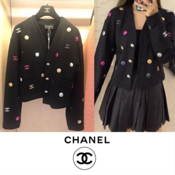 Chanel crystal jeweled jacket Fr36 - Picture 4 of 10